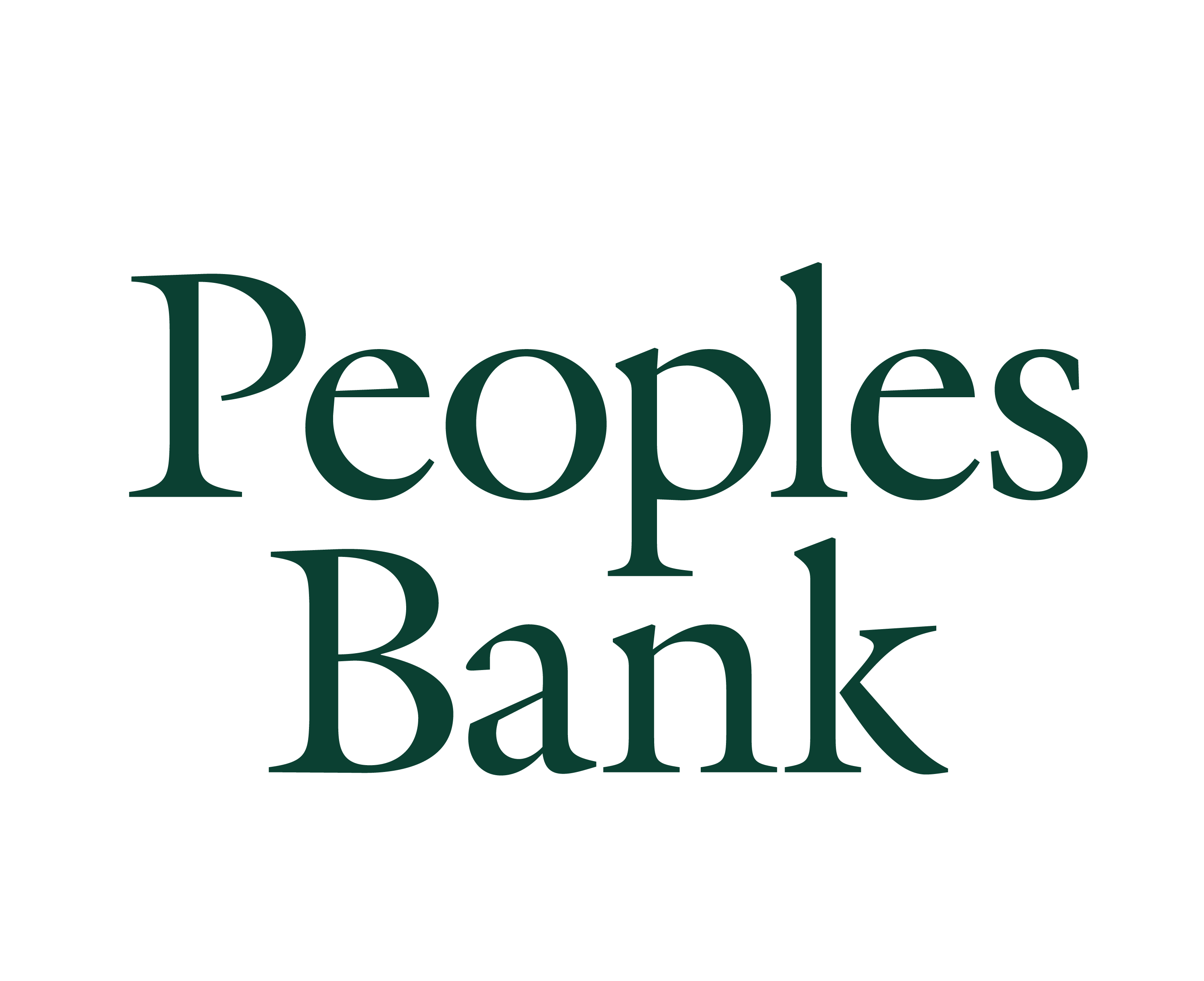 Peoples bank logo Peoples Bank logo