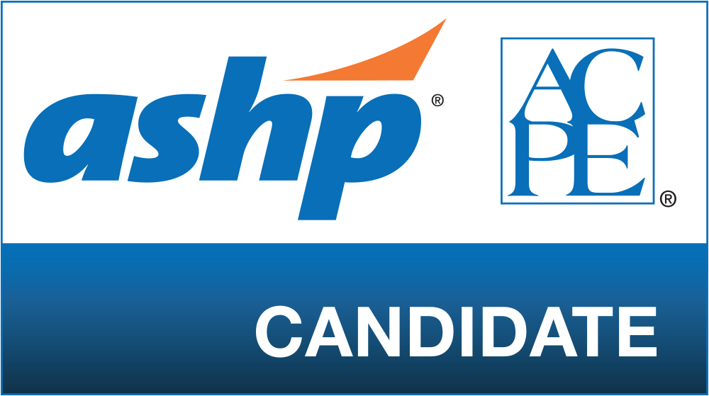 ASHP Candidate Logo blue, white and orange