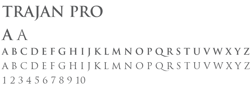 Шрифт trajan pro. Шрифт Trajan. Trajan Pro 3. Trajan Color шрифт.