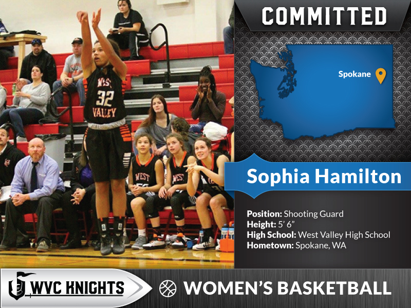Sophia Hamilton Commits to WVC Women's Basketball