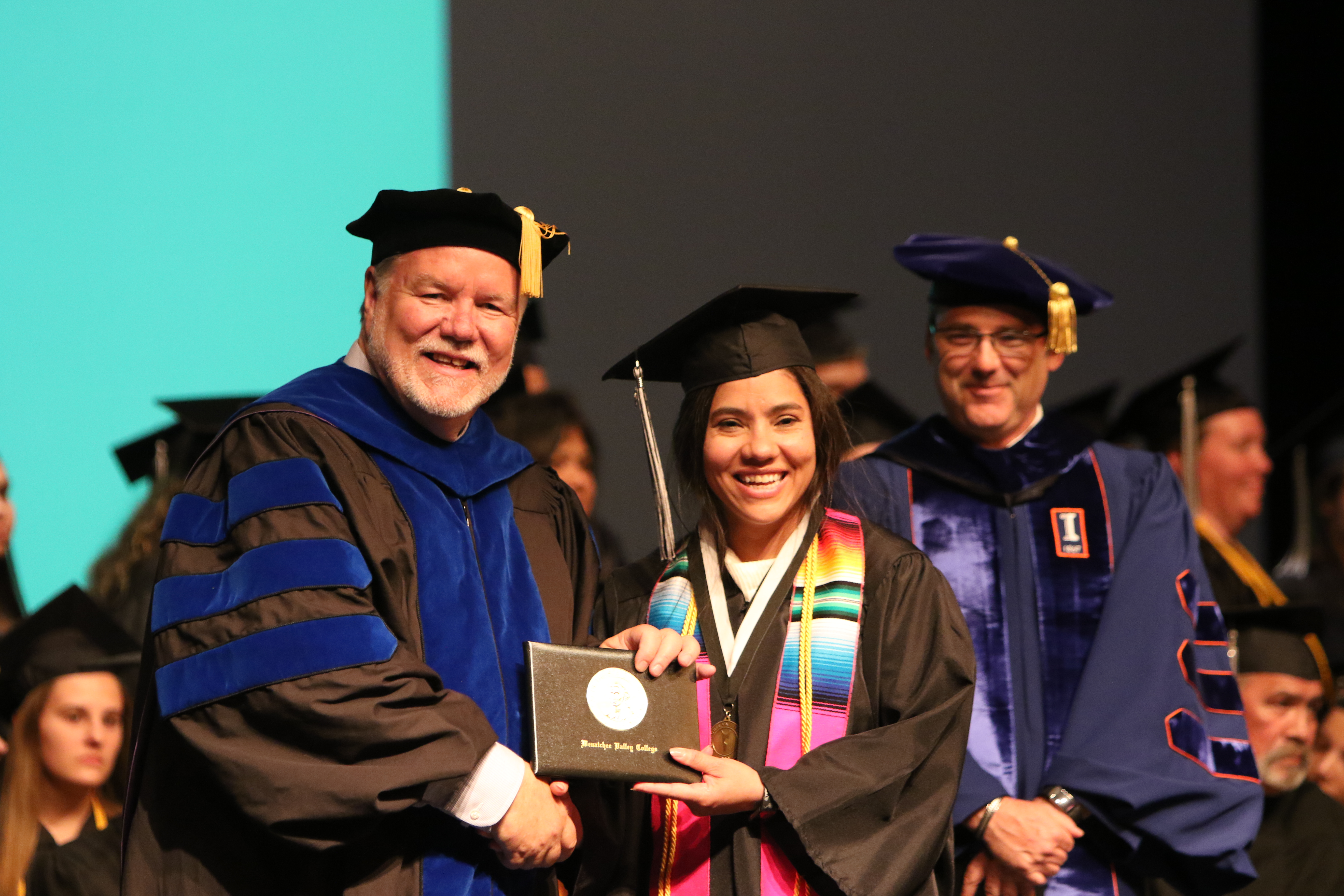 Enereida Meza at graduation 2019